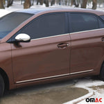 Seitentürleiste Türschutzleiste für Skoda Octavia 5E 2013-2019n Edelstahl 4x