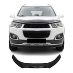 Motorhaube Deflektor Insektenschutz für Chevrolet Captiva 2011-2016 Dunkel