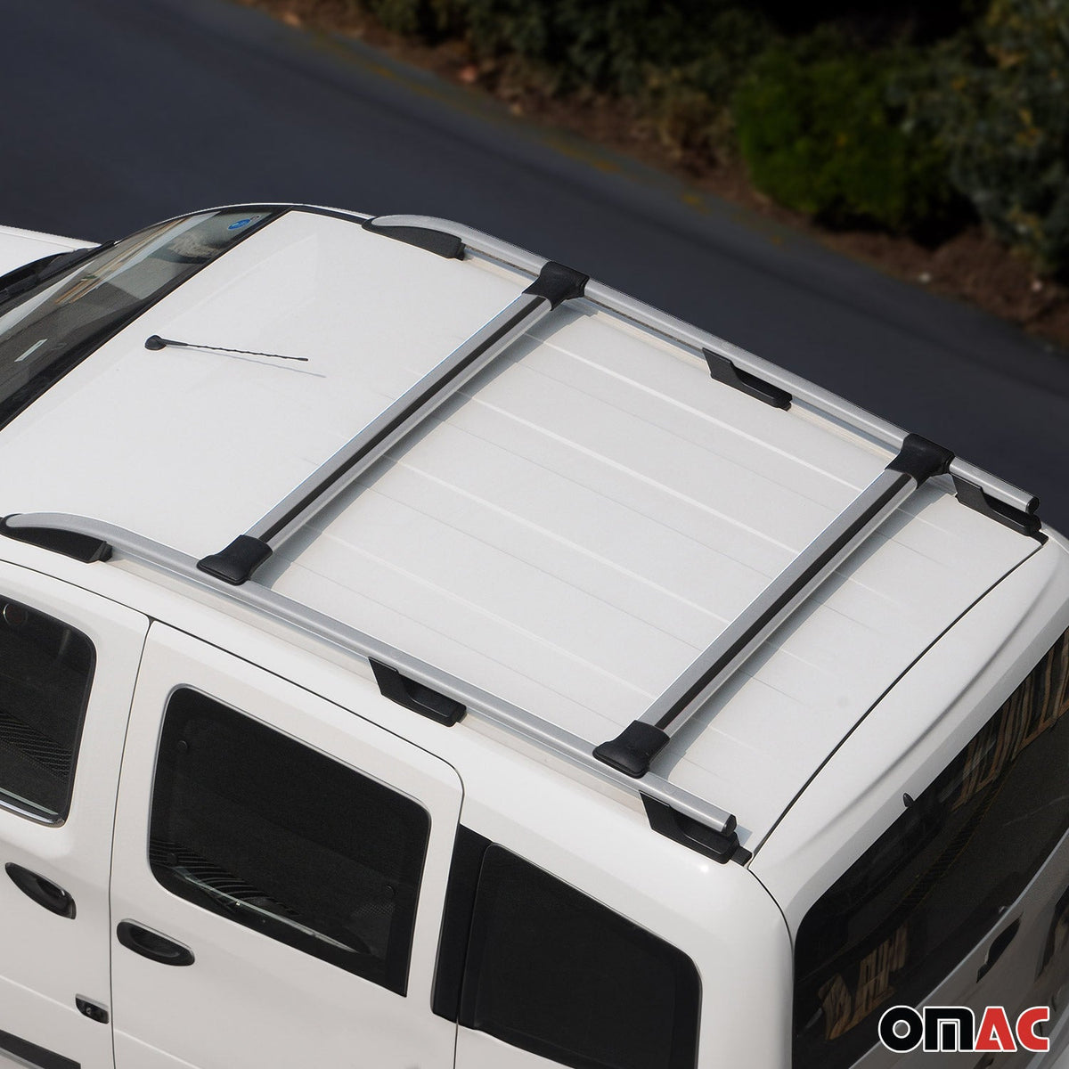 Dachreling + Dachträger für Renault Trafic / Opel Vivaro A 2001-2014 L1 Grau
