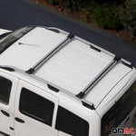 Dachreling + Dachträger für Renault Trafic / Opel Vivaro A 2001-2014 L1 Grau