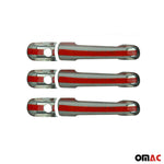 Türgriffe Blenden Türgriff für Mercedes Sprinter W903 1995-2006 3Tür Chrom 6x