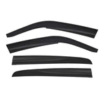 4x Windabweiser Regenabweiser für VW Golf 4 Schrägheck 1998-2003 Acryl Dunkel