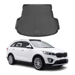 Kofferraummatte Kofferraumwanne für Kia Sorento 2015-2020 5tür Gummi TPE Schwarz