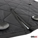 Magnetisch Vorhänge Thermo Sonnenschutz für Ford Tourneo Transit Custom 2013-24