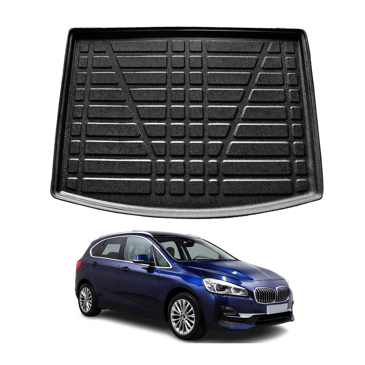 Kofferraumwanne Laderaumwanne für BMW 2er F45 Active Tourer 2014-2021 5tür