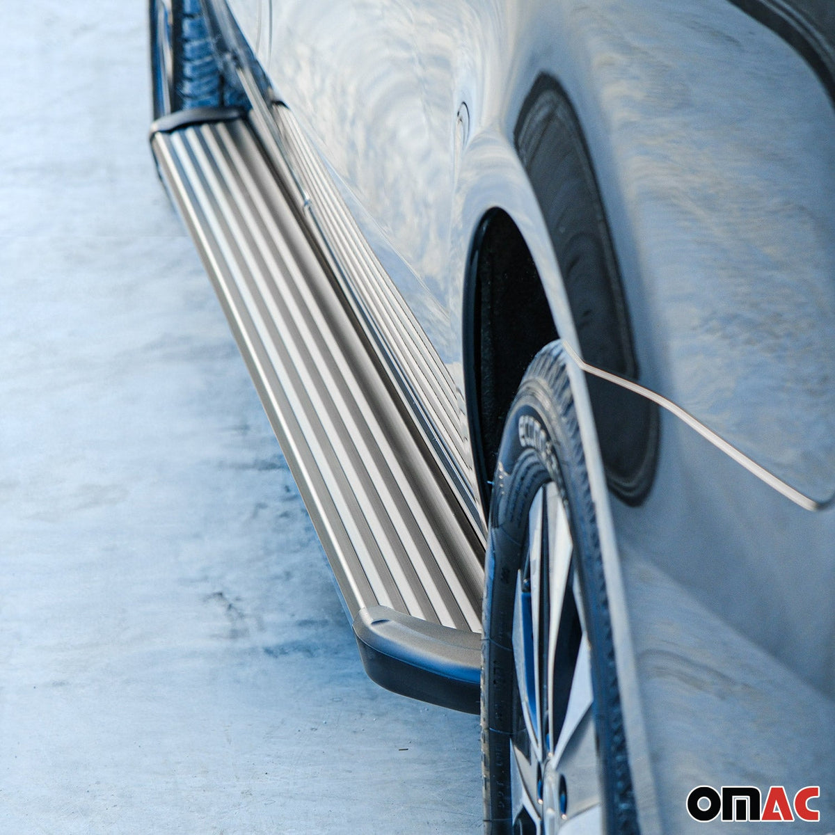 Seitenschweller Trittbretter Schweller für Kia Niro I 2017-22 Aluminium Schwarz
