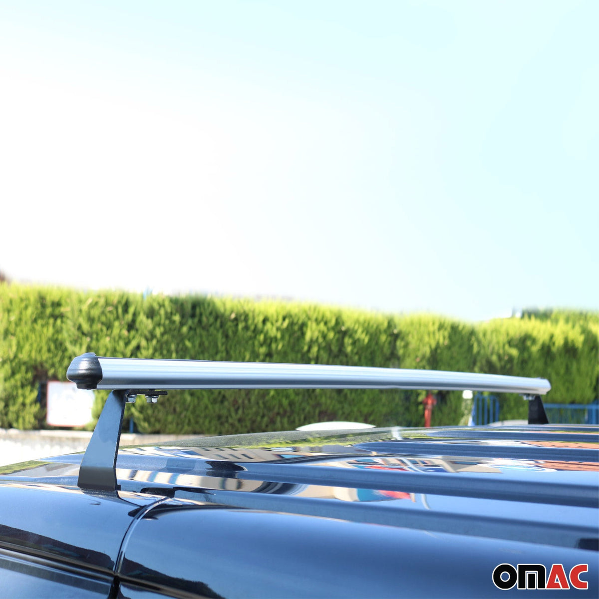 Dachträger für VW T5 T6 Transporter Multivan Caravelle 2003-2024 Alu Grau 2tlg