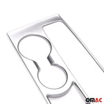Getränkehalter Rahmen Cupholder für Hyundai Tucson 2015-2021 Chrom ABS Silber