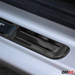 Einstiegsleisten Türschweller Sport für Citroen C3 2002-2010 Edelstahl Dunkel 4x