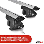 Dachträger für Nissan Qashqai J10 J11 2006-2021 5 tür 90kg Alu Silber 2x ABE