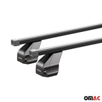 Menabo Dachträger Grundtäger für Mercedes Citan W415 2012-2021 75kg Schwarz 2x