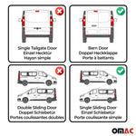 Autoscheiben Vorhang für Opel Vivaro B L2 Einzel Schiebetür & Doppelhecktür