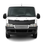 Haubenbra Steinschlagschutz für Citroen Jumper 2 Facelift 2002-2006 Schwarz Halb