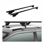 Menabo Dachträger Grundtäger für Seat Ateca 2016-2026 75kg Alu Schwarz 2 tlg