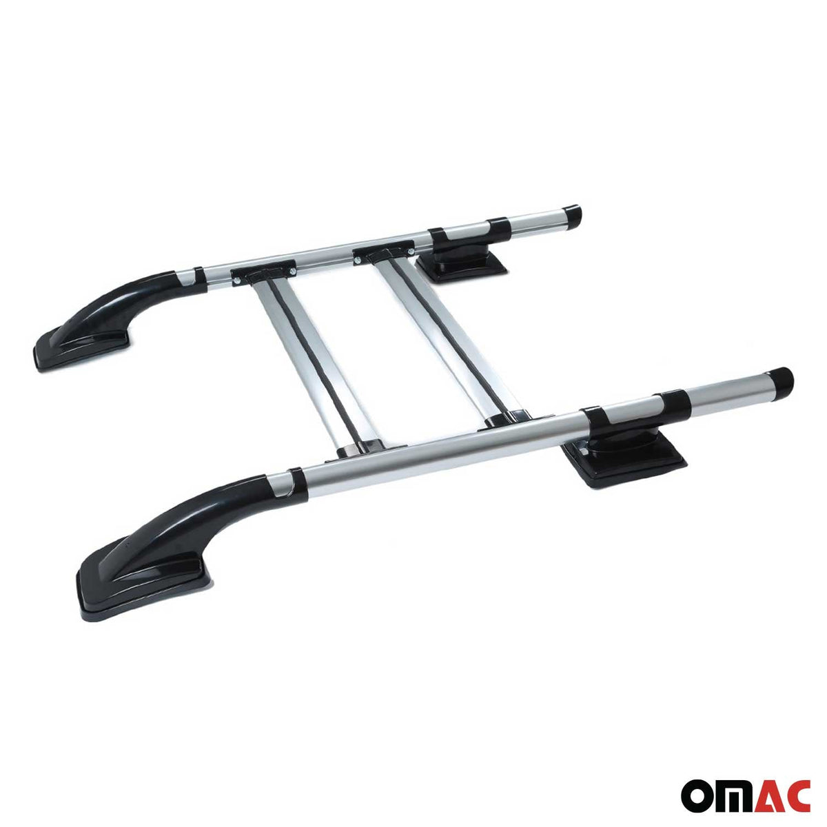 Dachreling & Dachträger Satz für Mazda BT-50 2006-2012 Aluminium Grau 4x