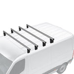 Menabo Dachträger Querträger für Mercedes Vito W447 2014-2026 Aluminium Grau 4x