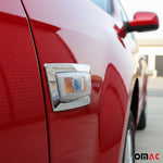 Blinkerrahmen Signalblende Blinker für Dacia Dokker 2012-2021 Edelstahl Chrom