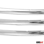 Kühlergrill Leisten Grillleisten für Hyundai i30 2012-2017 Edelstahl Chrom 4tlg