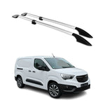 Dachreling Dachgepäckträger für Opel Combo E 2019-2026 L2 Langer Alu Grau