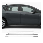 Fensterleisten Zierleisten für Opel Astra J 2009-2015 Edelstahl Chrom 4tlg