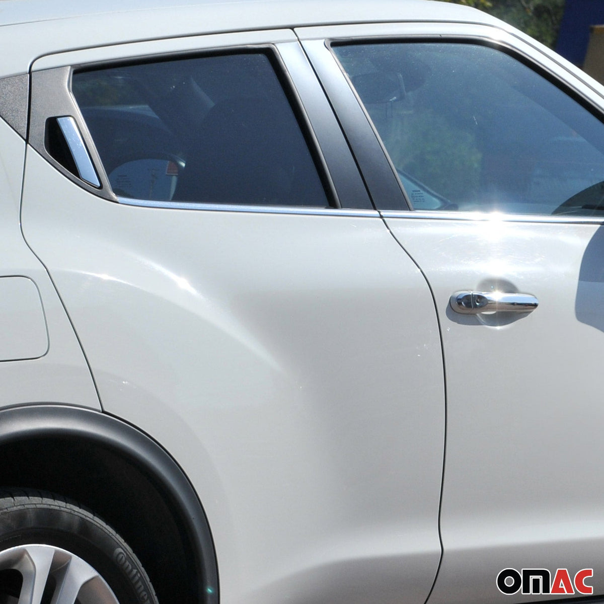 Türgriffe Blende Heckleiste Spiegelkappen für Nissan Juke 2010-2019 Chrom Satz