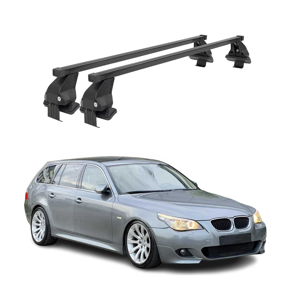 Menabo Dachträger für BMW 5er E61 Touring 2004-2010 / M5 E61 Touring 2007-2010