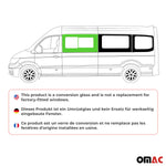Seitenfenster Schiebefenster für VW Crafter 2017-2026 Sicherheitsglas Links L2
