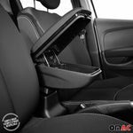 Armlehne Mittelarmlehne für Dacia Duster II 2017-2024 PU-Leder ABS Schwarz