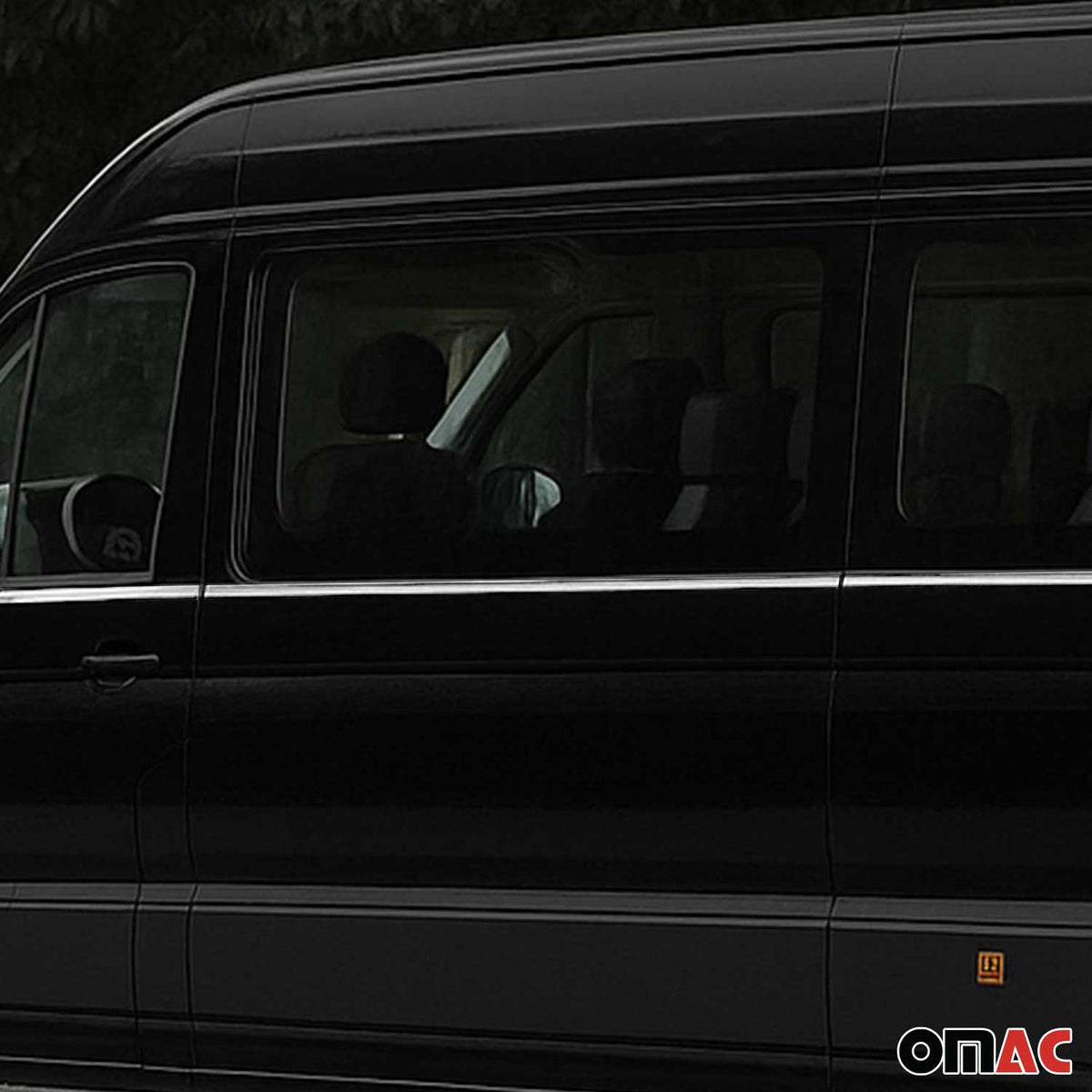 Fensterleisten Zierleisten für VW Crafter 2017-2026 L2 Radstand Edelstahl 8tlg
