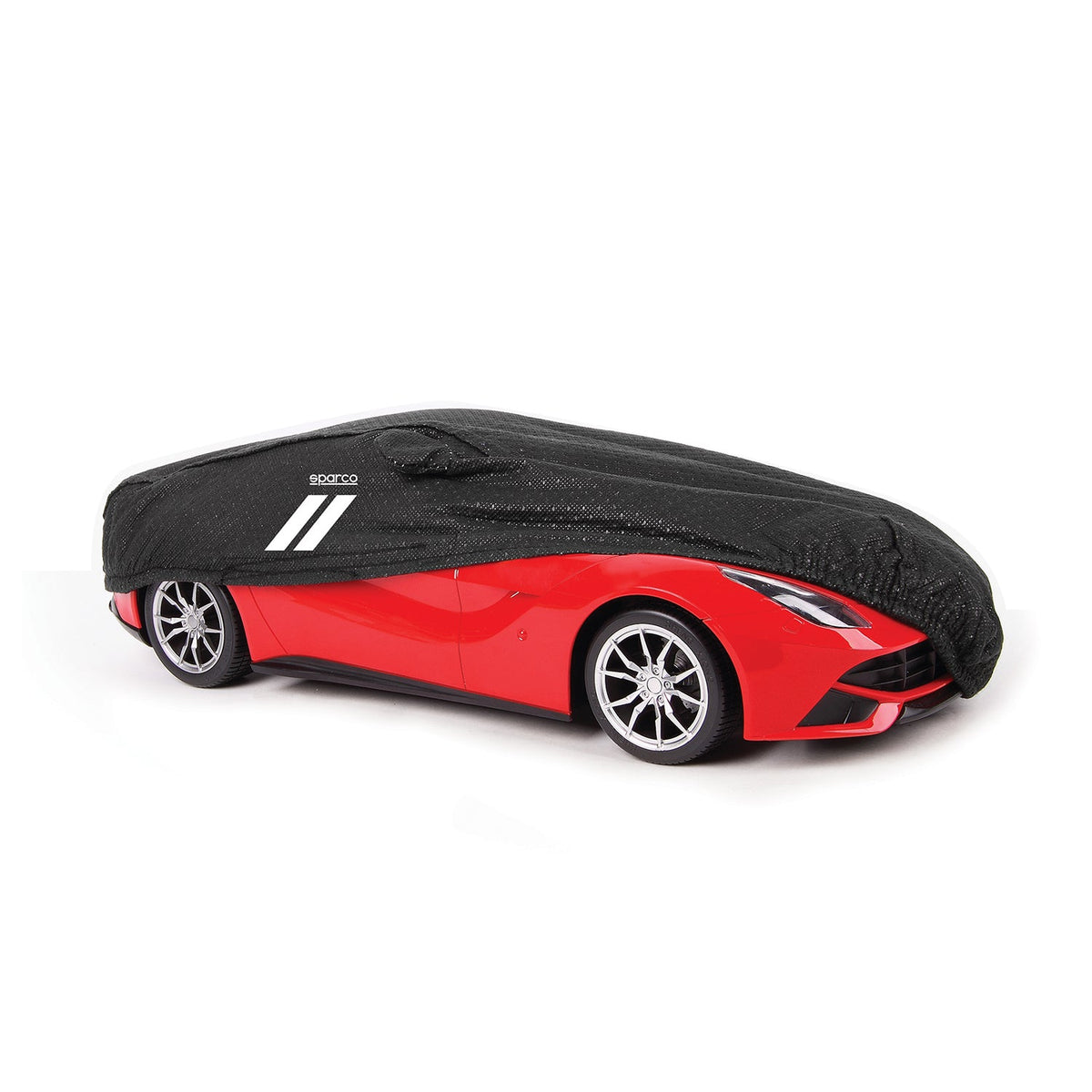 SPARCO Auto Schutzhülle Autoabdeckung Schwarz Ganzgarage KFZ Autogarage XXL