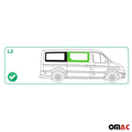 Seitenfenster Auto Fenster für VW Crafter 2017-2026 Schiebetür Rechts L2