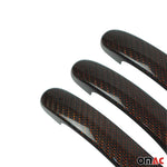 Türgriff Blende Carbon für VW Caddy 2003-2020 3Tür Kohlefaser Rot 6tlg