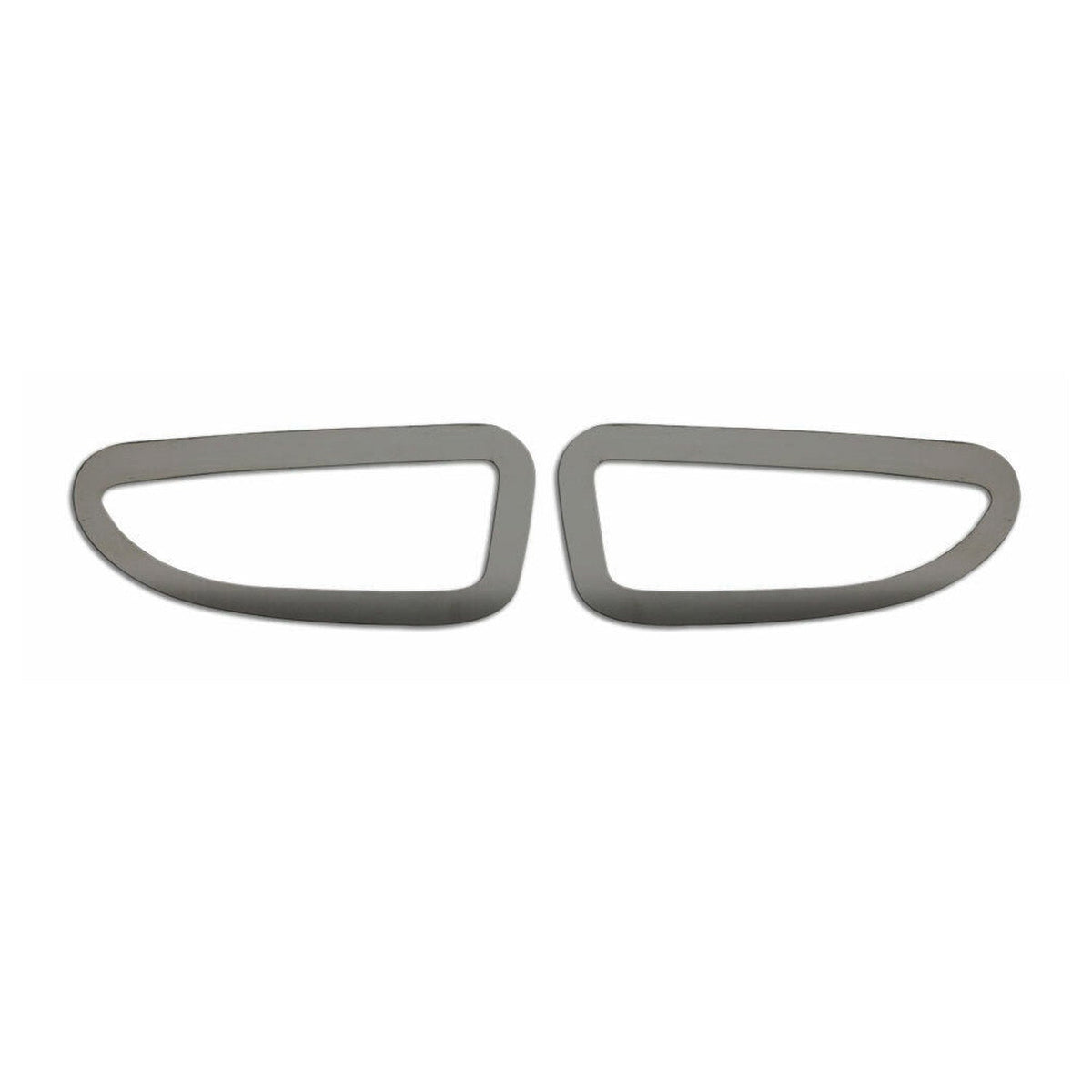 Blinkerrahmen Signalblende Seitenblinker für Opel Astra J 2010-2015 Chrom Dunkel