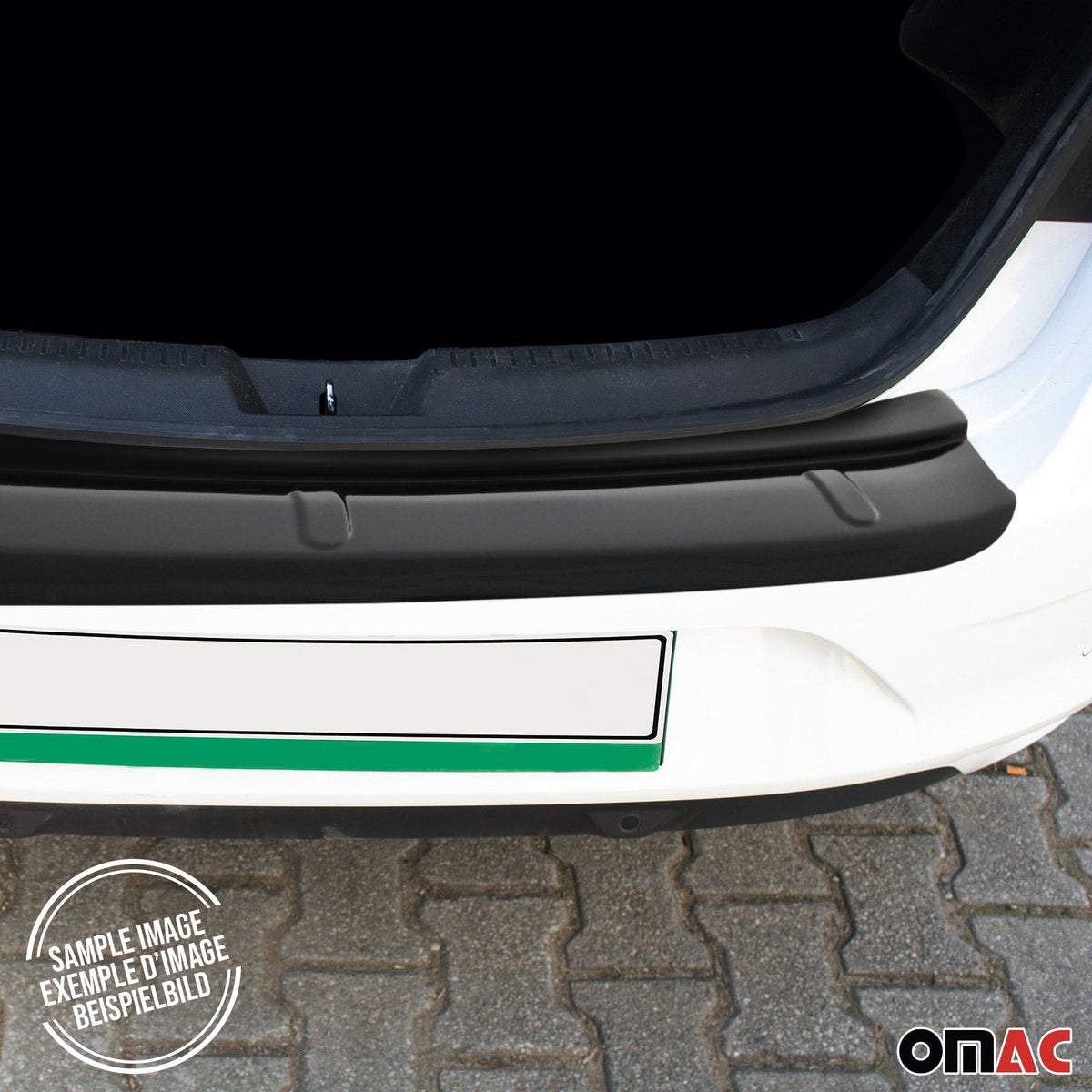 Ladekantenschutz für Mercedes Sprinter W906 / VW Crafter 2006-2018 Acryl schwarz