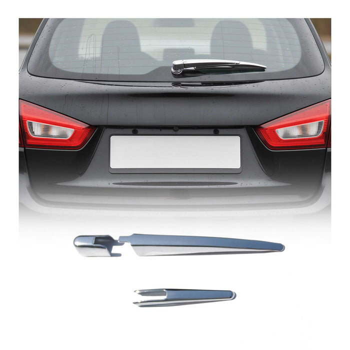 Heckscheibenwischer Blenden für Mitsubishi ASX 2010-2022 ABS Chrom abdeckung 3x