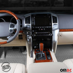 OMAC Gummimatten Fußmatten für Mercedes W212 2009-2016 TPE Automatten Grau 4x