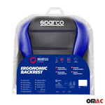 SPARCO Sitzkissen Sitzauflage Sitzschoner Universal Schwarz Blau Auto Sitzschutz