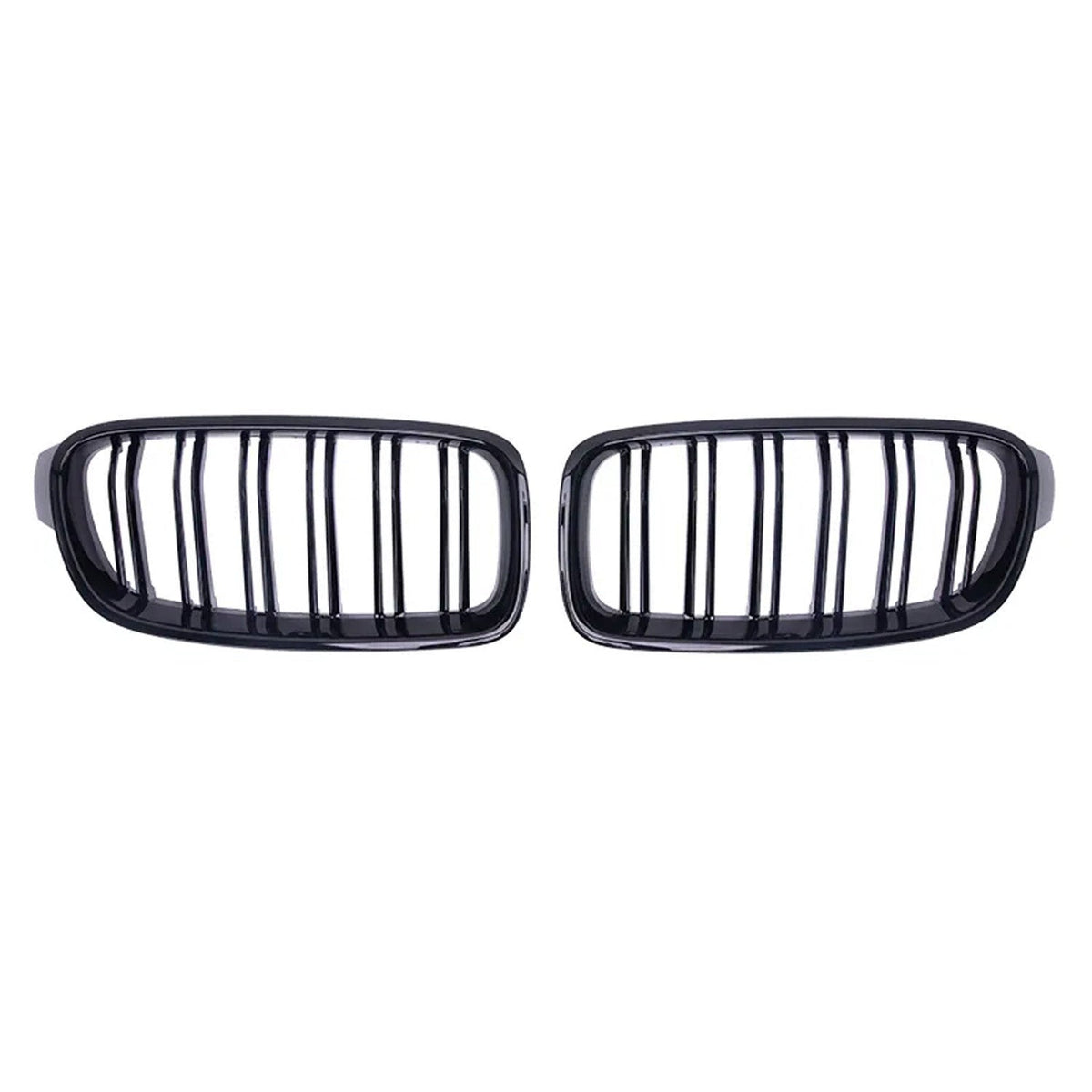 Nieren Grill Kühlergrill für BMW 4er F32 F33 F36 2013-2017 M-Tech Schwarz Glanz