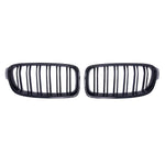 Nieren Grill Kühlergrill für BMW 4er F32 F33 F36 2013-2017 M-Tech Schwarz Glanz