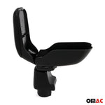Mittelarmlehne Armlehne für Dacia Duster I 2010-2017 PU-Leder ABS Schwarz