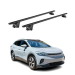 Dachträger Grundtäger für VW ID.4 2021-2026 100kg Aluminium Schwarz 2 tlg ABE