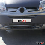 Kühlergrill Leisten Grillleisten für Renault Trafic 2008-2014 Edelstahl Chrom 6x