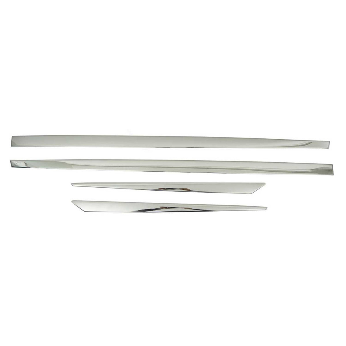 Seitentürleiste Türleisten Türschutzleiste für Renault Megane 2008-2016 Chrom 4x