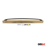 Dachreling Relingträger Aluminium für Nissan Qashqai J10 2006-2014 Alu Schwarz