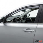 Windabweiser Regenabweiser für VW Touran 2003-2015 Dunkel Acryl 2tlg