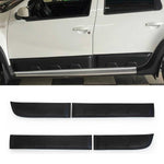 Türschutzleisten Seitenschutz für Dacia Duster I 2010-2017 ABS Schwarz 4tlg