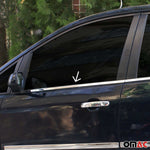 Fensterleisten Zierleisten für Ford Focus C-Max 2003-2010 Edelstahl Chrom 4tlg