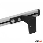 Dachträger für VW T5 T6 Transporter Multivan Caravelle 2003-2024 Stahl Silber 3x