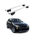 Dachträger Grundträger für BMW X1 2009-2015 Stahl Silber ABE 2x