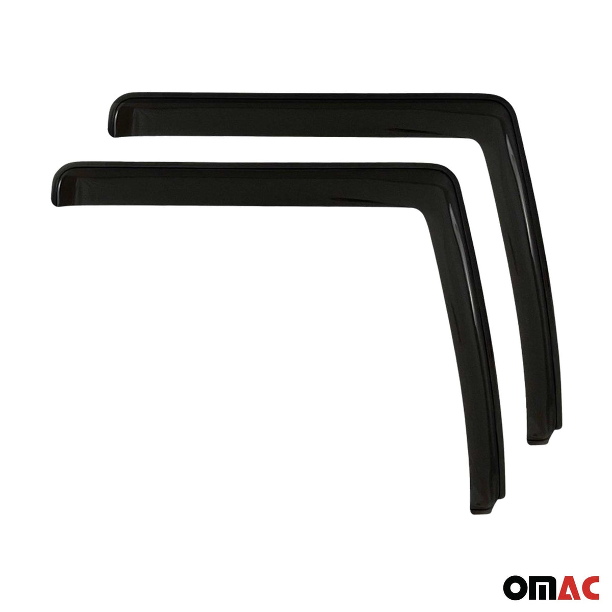 Windabweiser Regenabweiser für Citroen Jumper 2006-2024 Dunkel Acryl 2tlg